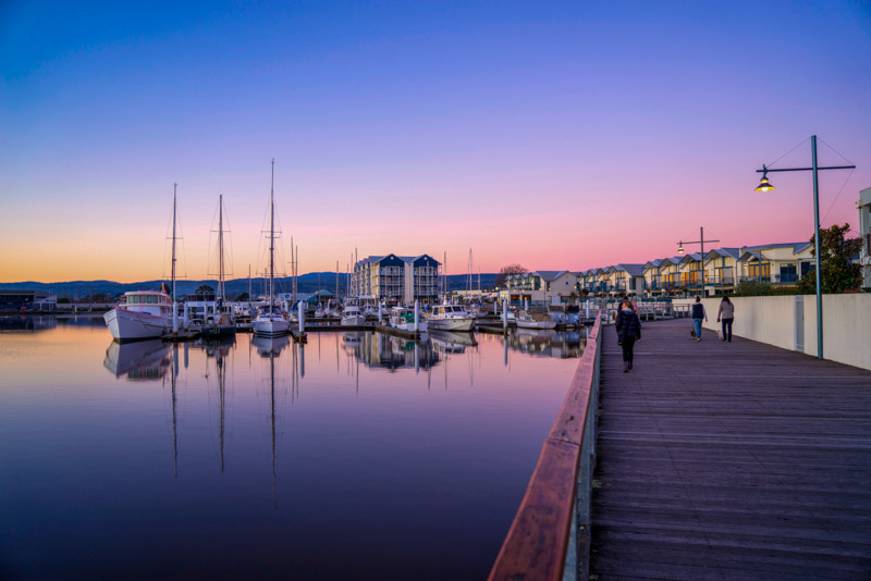 boats docked at launceeston seaport