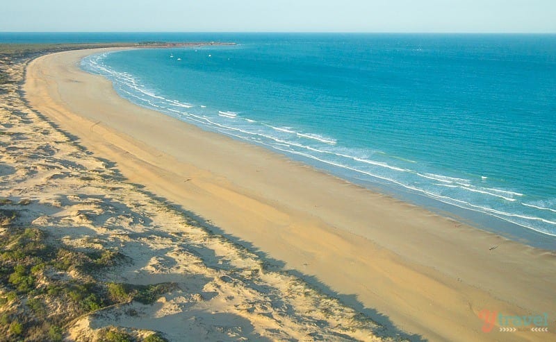 Cable Beach from above 