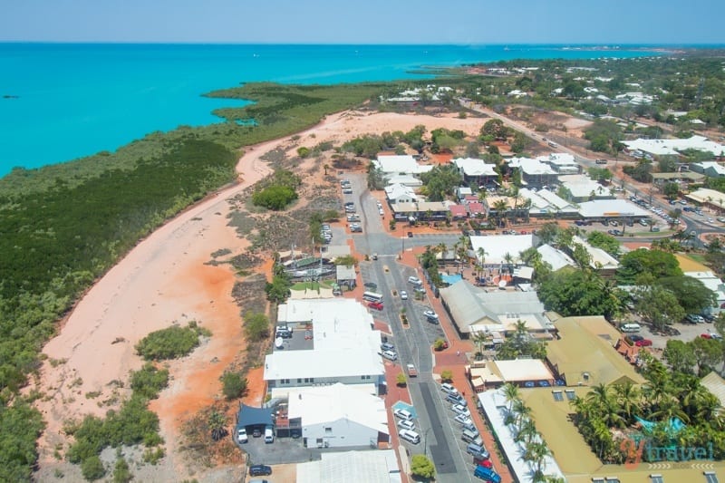 aerial view of Broome, Western Australia