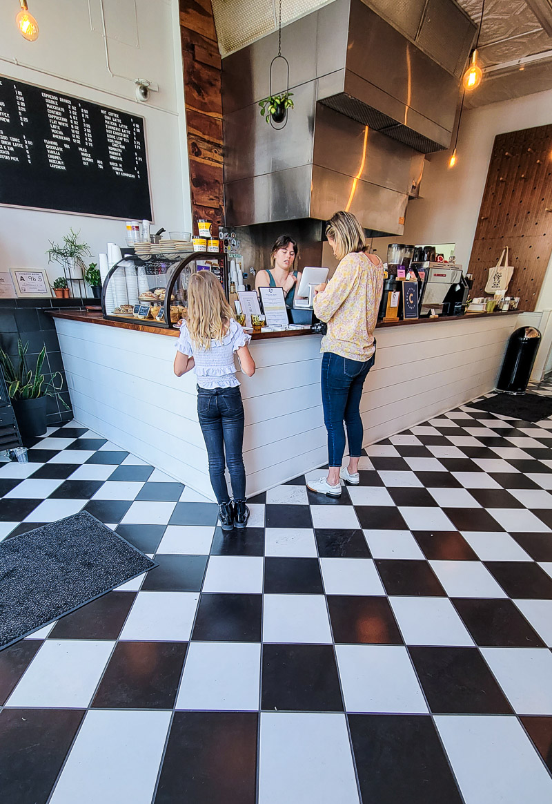 people in a coffee shop