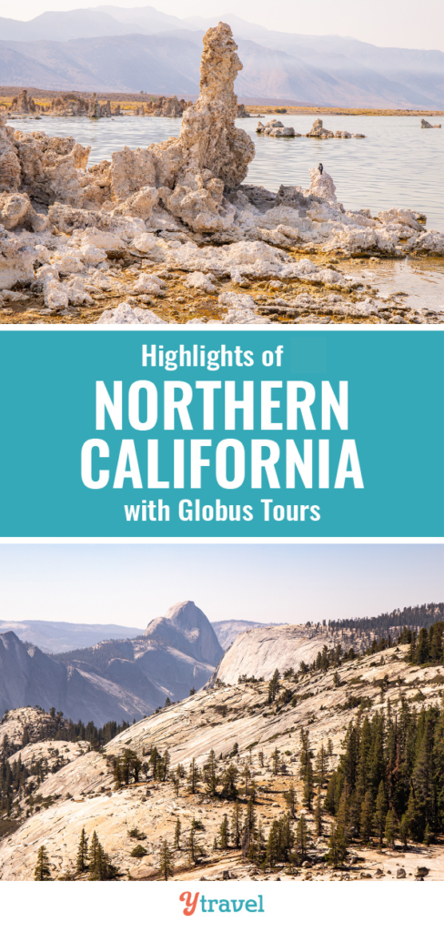 globus tour northern california