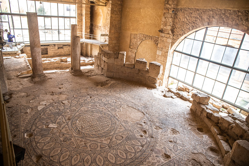 Church of the Virgin Mary Madaba floor mosaics