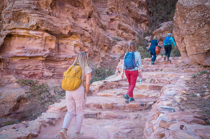 monastery hike petra 1000 stairs