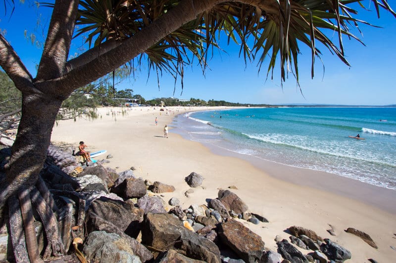 Noosa beach view