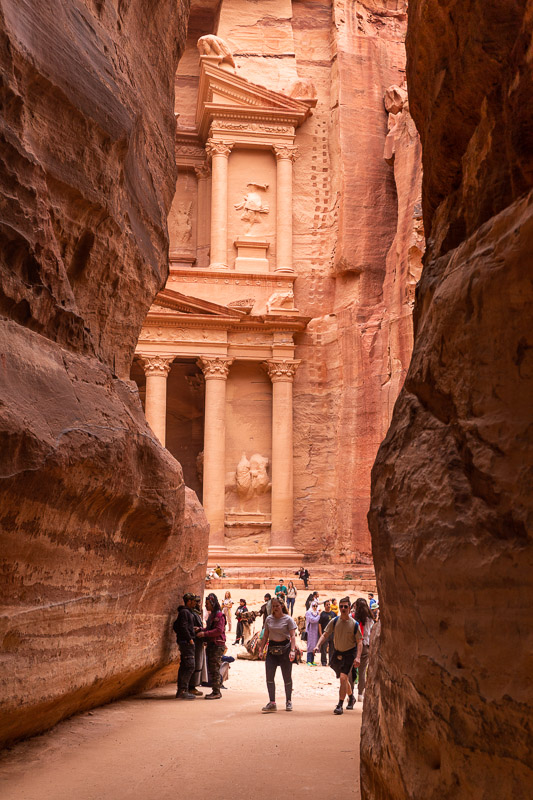 the treasury and siq petra jordan