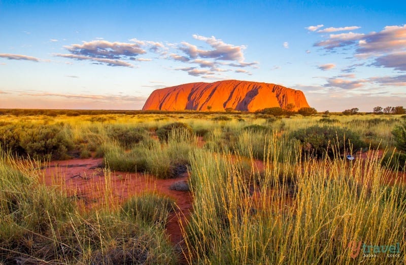 Uluru at sunrise