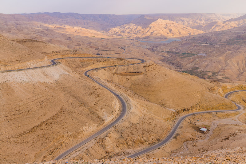 A view of a desert