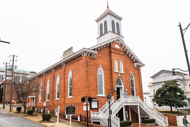 Dexter Avenue Baptist Church Civil Rights Trail Montgomery AL