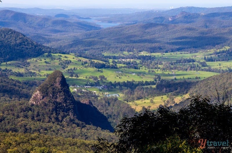 A view of mountains