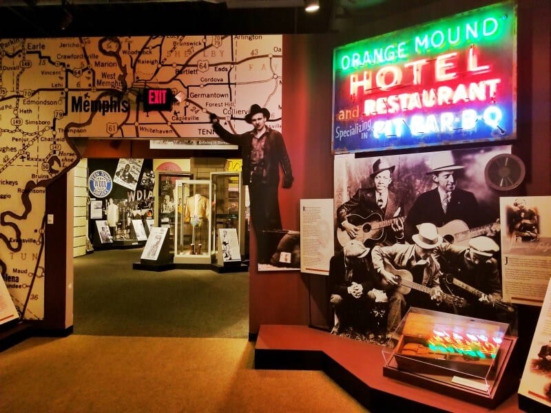 Memphis Rock n Soul Museum exhibit