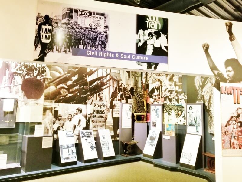 Memphis Rock n Soul Museum exhibit