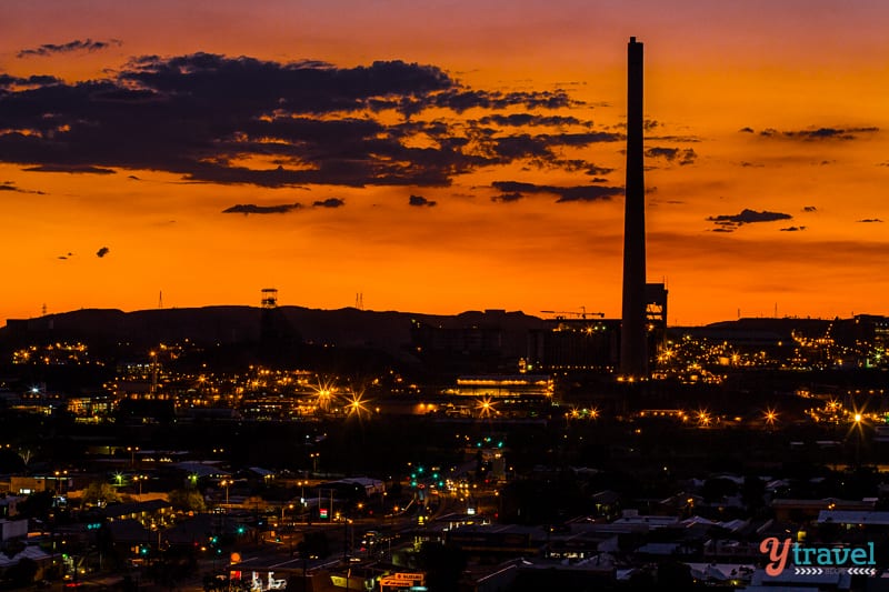 Sunset at Mount Isa, Queensland, Australia