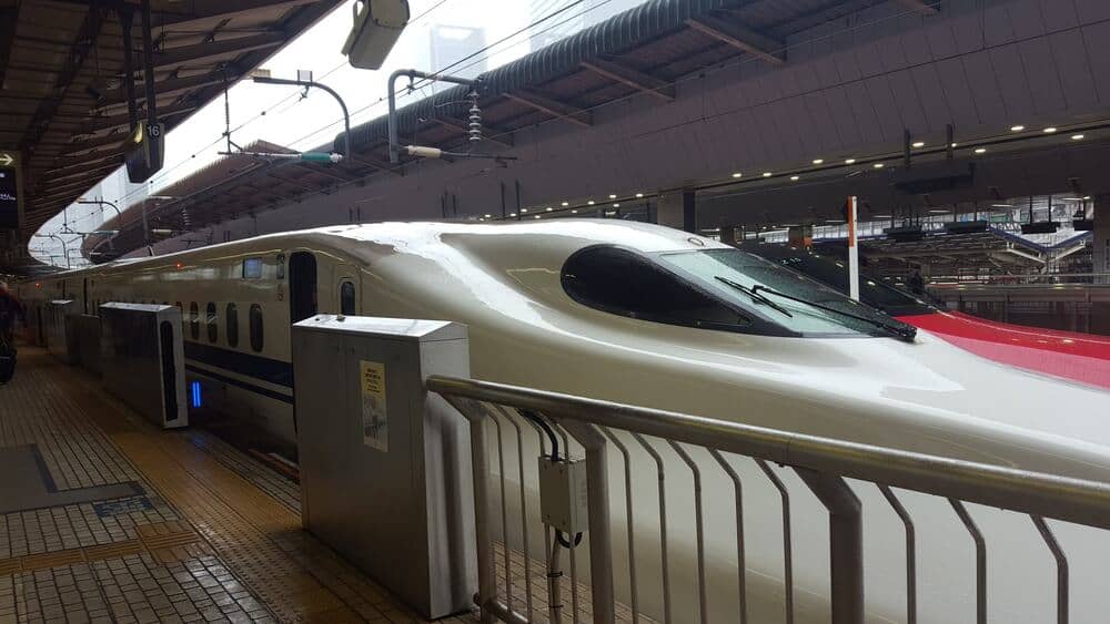 Shinkansen bullet train Japan 