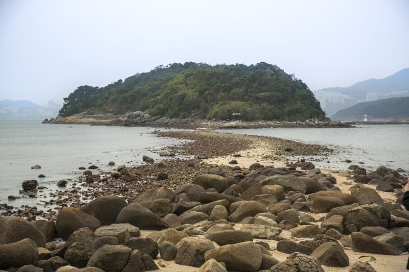 Sai Kung Volcanic Rock Region  on trail