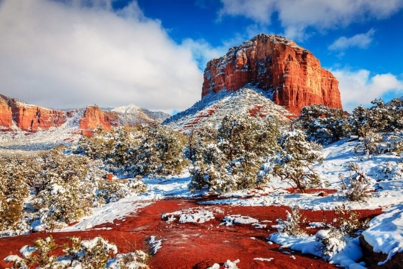 Sedona Arizona Winter vacation