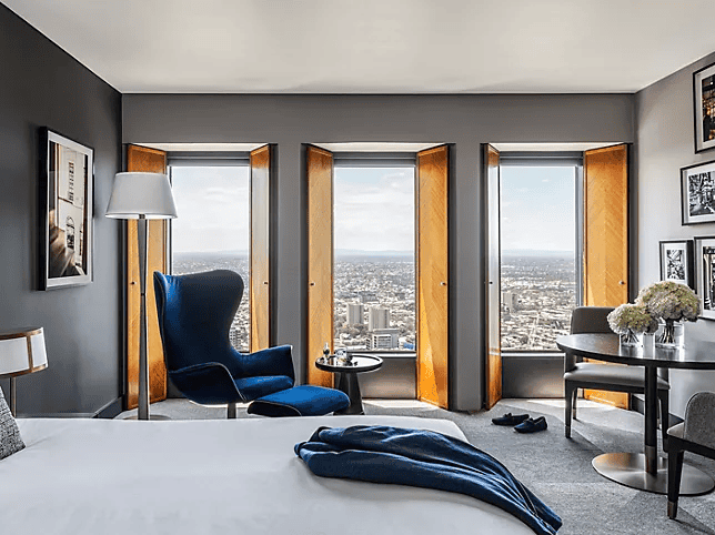 sofitel hotel room with melbourne iewd