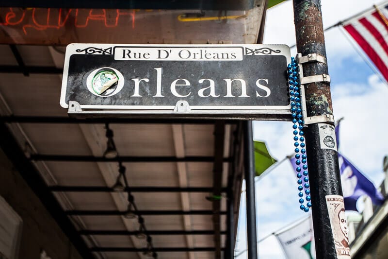 French Quarter in New Orleans