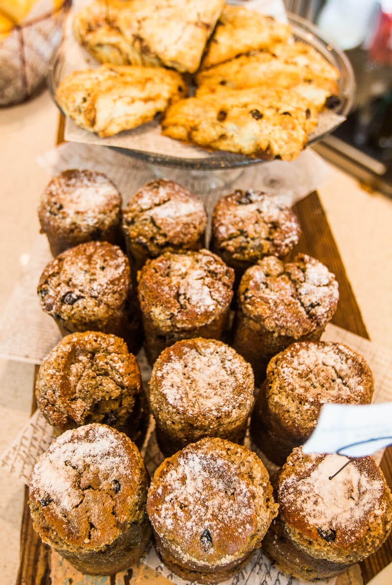 Yummy baked goods at Willa Jean Cafe in New Orleans